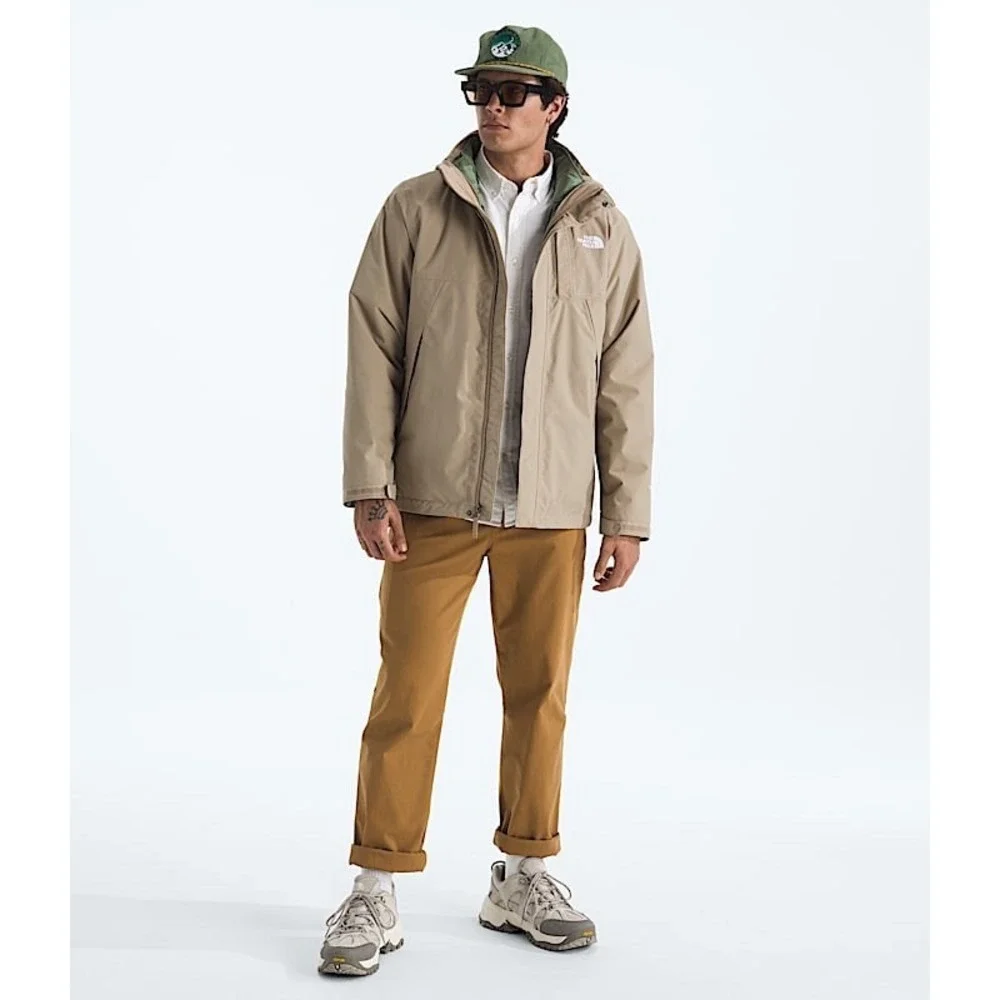 The North Face Lone Peak Triclimate 2 Jacket Mushroom Grey Large‎ New With Tags